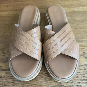 NWOT Madewell The Alina Platform Sandal Size 8